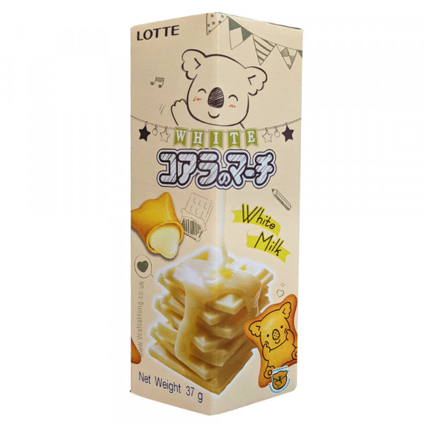 Lotte Koala's March White Milk Cookies 37g