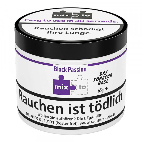 Mixto Dry Base Black Passion 65 g