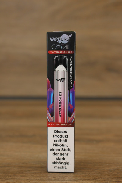 VAPEURS Crystal Watermelon Ice 600 Puffs