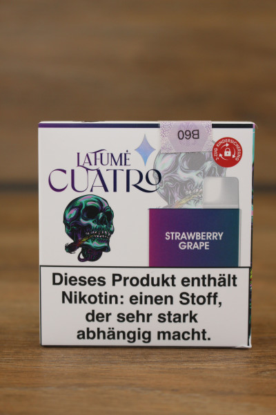 LaFume Cuatro Strawberry Grape 600 Puffs