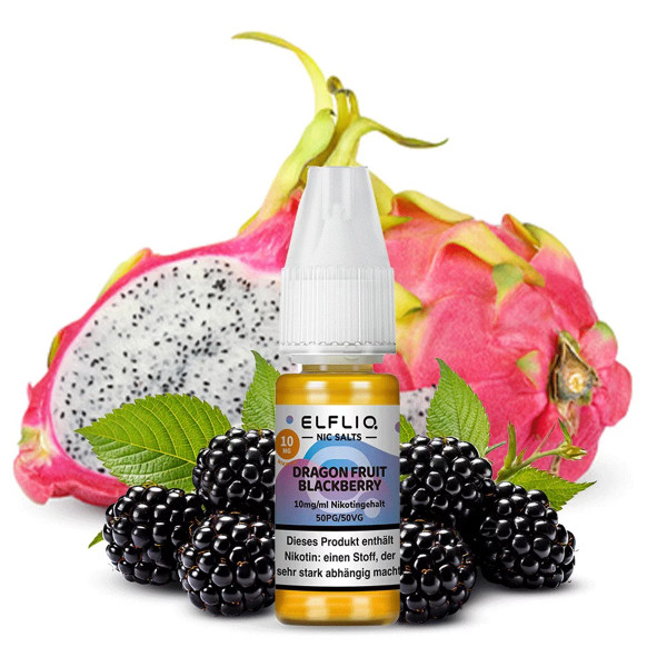 Elfbar Elfliq Dragon Fruit Blackberry 10ml - mit 10mg Nikotin