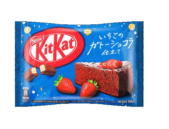 Kit Kat Minis Strawberry Choco Cake (Japan) 10er Pack