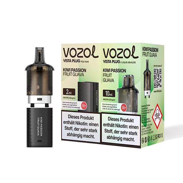 Vozol Ersatzpot 15000 Züge Kiwi Passion Fruit Guave