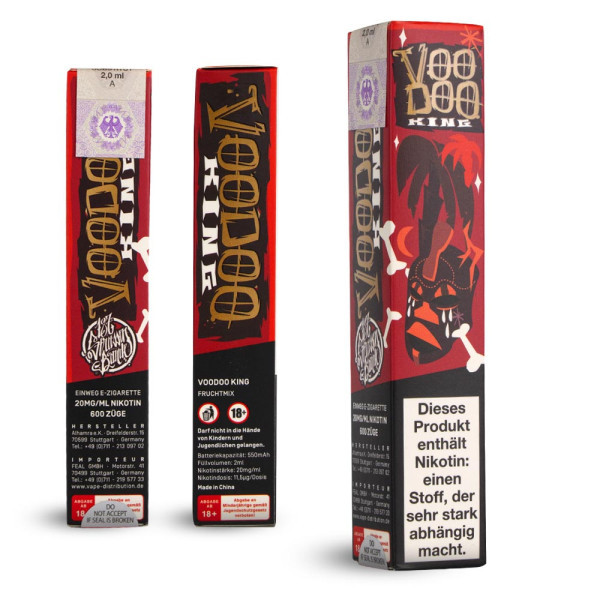 187 Strassenbande Voodoo King 600 Puffs CP