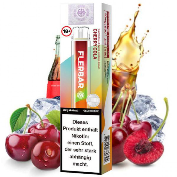 Flerbar Cherry Cola 600 Puffs