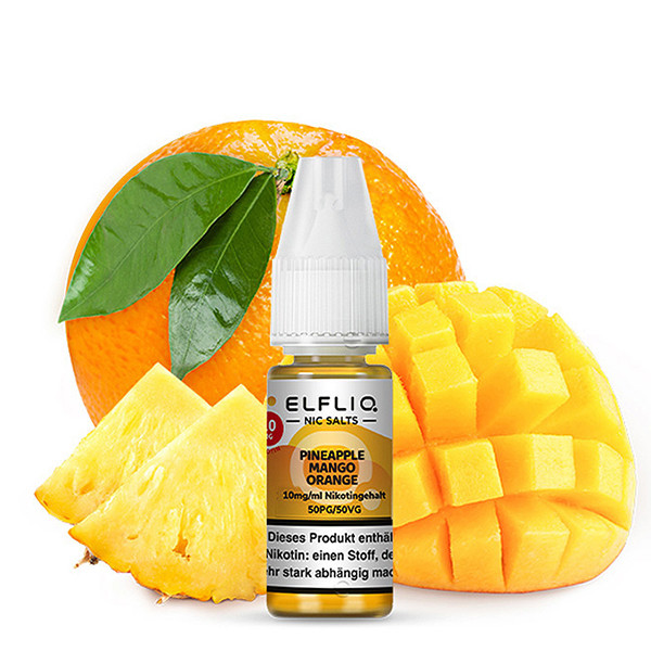 Elfbar Elfliq Pineapple Mango Orange 10ml - mit 10mg Nikotin