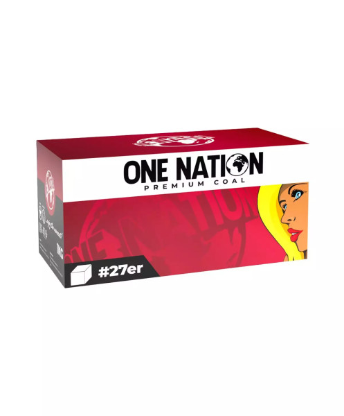 One Nation Premium Shisha Cubes 27er 1 Kg