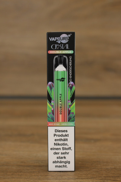 VAPEURS Crystal Double Apple 600 Puffs