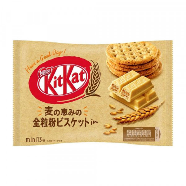 Kit Kat Minis Whole Grain Biscuit (Japan) 10er Pack 127g