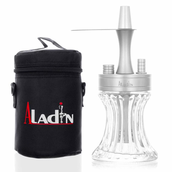 Aladin 2 Go - Alu mit Tasche Silber