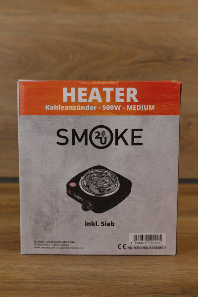 Smoke2U Kohlenanzünder Heater Medium 500W