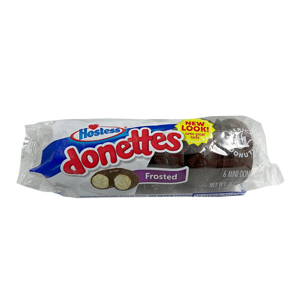 Hostess Donettes Mini Donuts Frosted Chocolate 85g