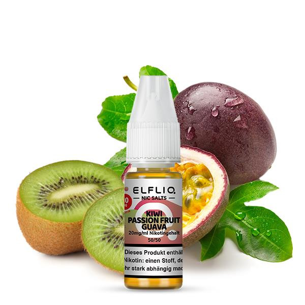 Elfbar Elfliq Kiwi Passionfruit Guave 10ml - mit 10mg Nikotin