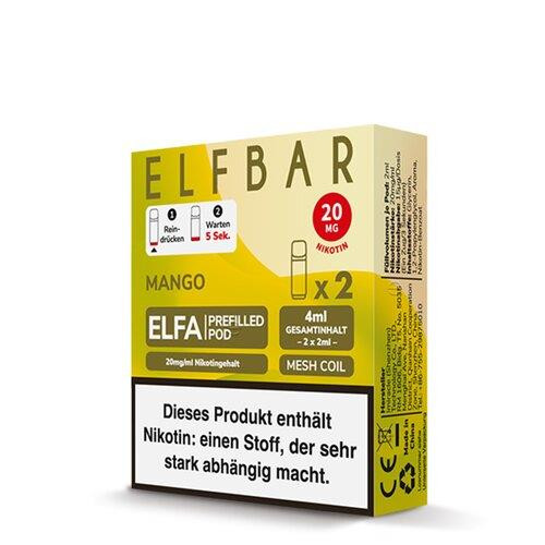 Elfbar ELFA CP Prefilled POD (2stk) - Mango 20mg