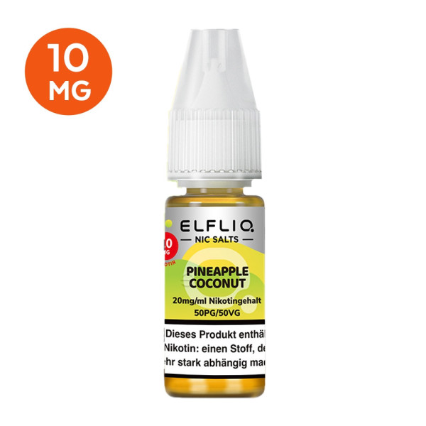 Elfbar Elfliq Pineapple Coconut 10ml - mit 10mg Nikotin