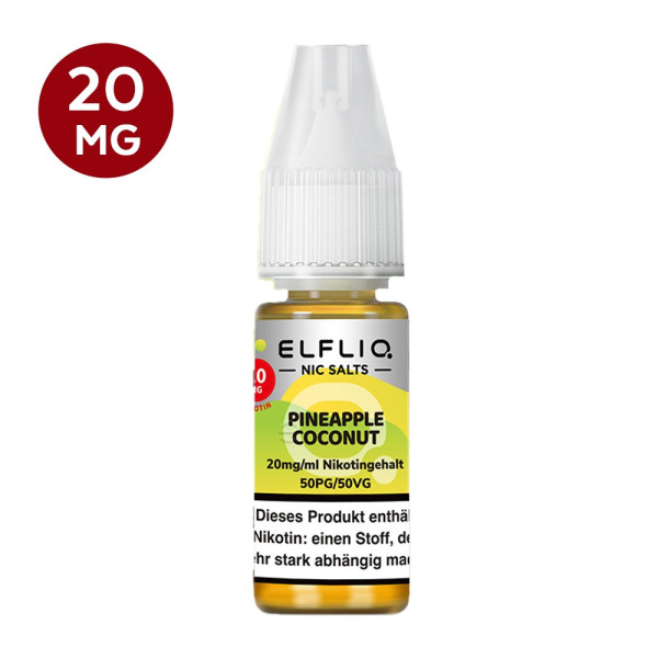 Elfbar Elfliq Pineapple Coconut 10ml - mit 20mg Nikotin