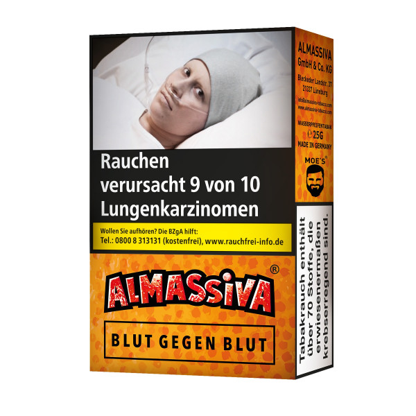 Almassiva Tobacco Blut gegen Blut 25 g